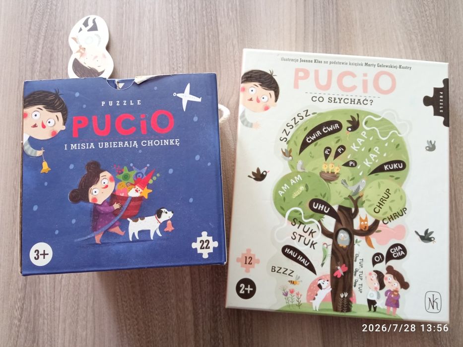 Zestaw puzzli Pucio