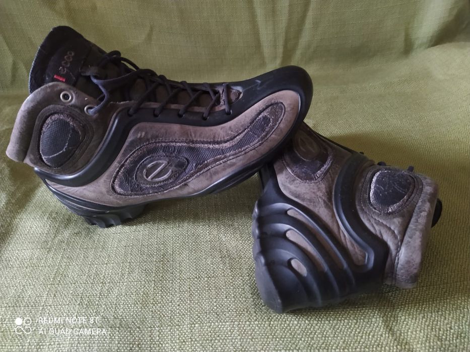 ECCO 36 Miejskie buty trzewiki skóra material