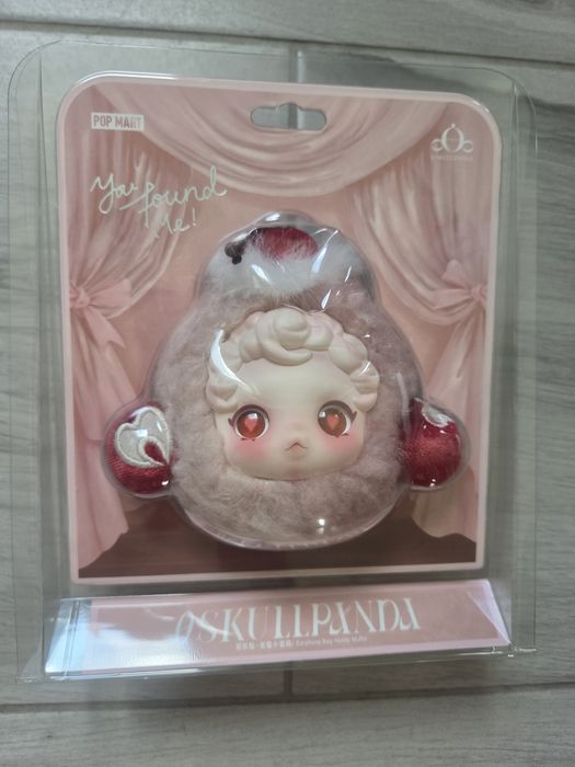 POP MART SKULLPANDA You Found Me! – Molly Meow Pluszowy Brelok