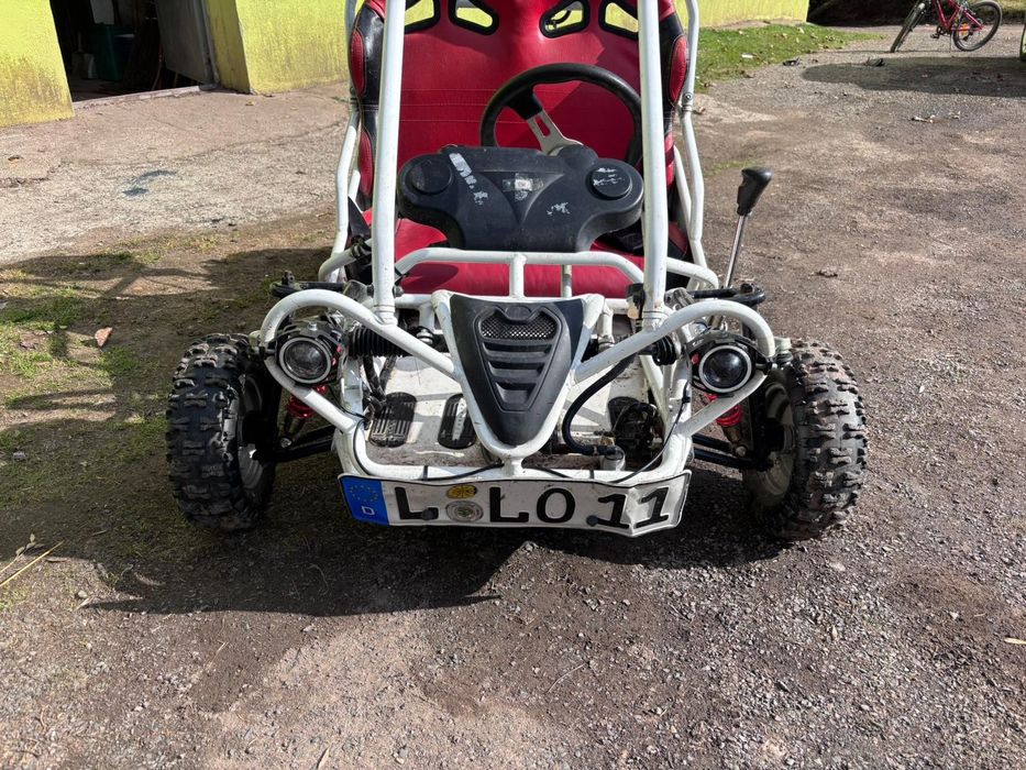 Buggy spalinowe 2-osobowe 110cm dla dzieci