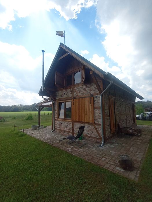 Domek nad jeziorem Jeziorna koło Sława
