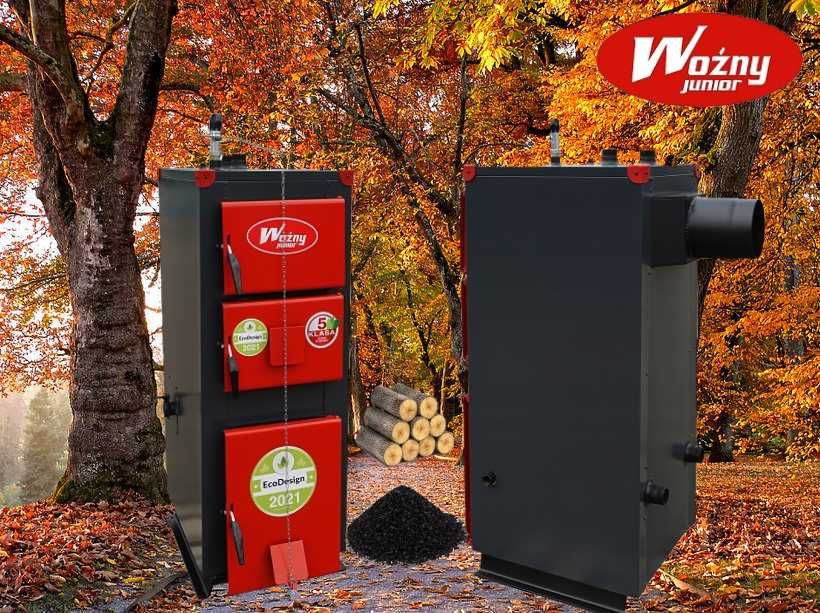 Kocioł c.o. zgazowujący drewno DREWPAL moc 19 kW