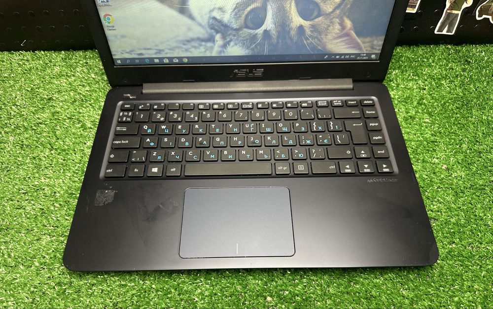 Ноутбук Asus R417S 14’’ Celeron N3060 4GB ОЗУ/32 SSD/ 500GB HDD r2138