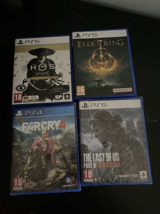 Vendo jogos PS5 novos