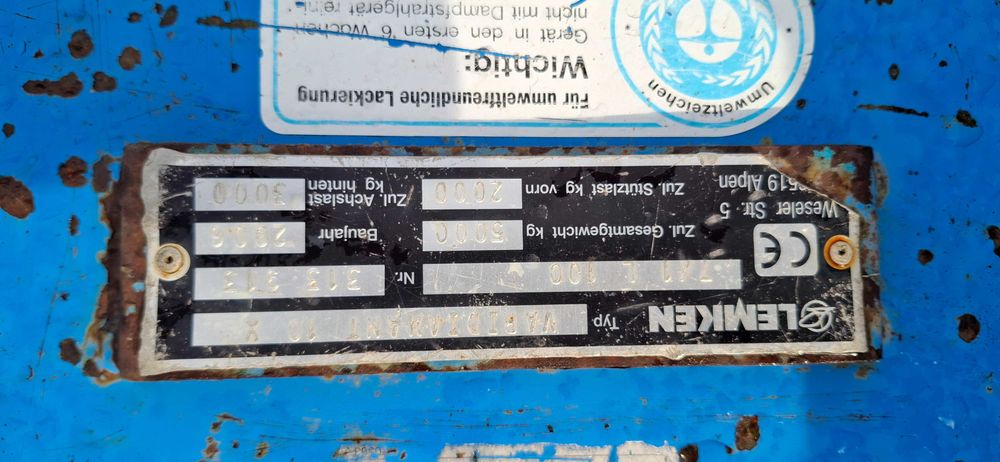 Pług Lemken Vario-Diamant