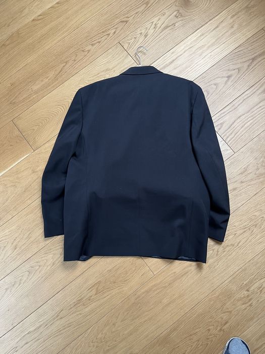 Garnitur męski czarny 176/112/102  garnitur wełna 45%