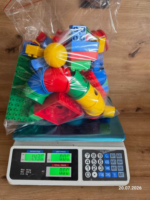 Lego Duplo zestaw mix elementy 1,4 kg