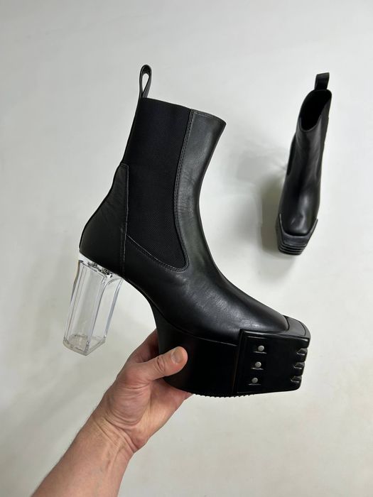 Rick owens Kiss heels каблуки туфлі рік овенс чорні opium arhive 42,43,44