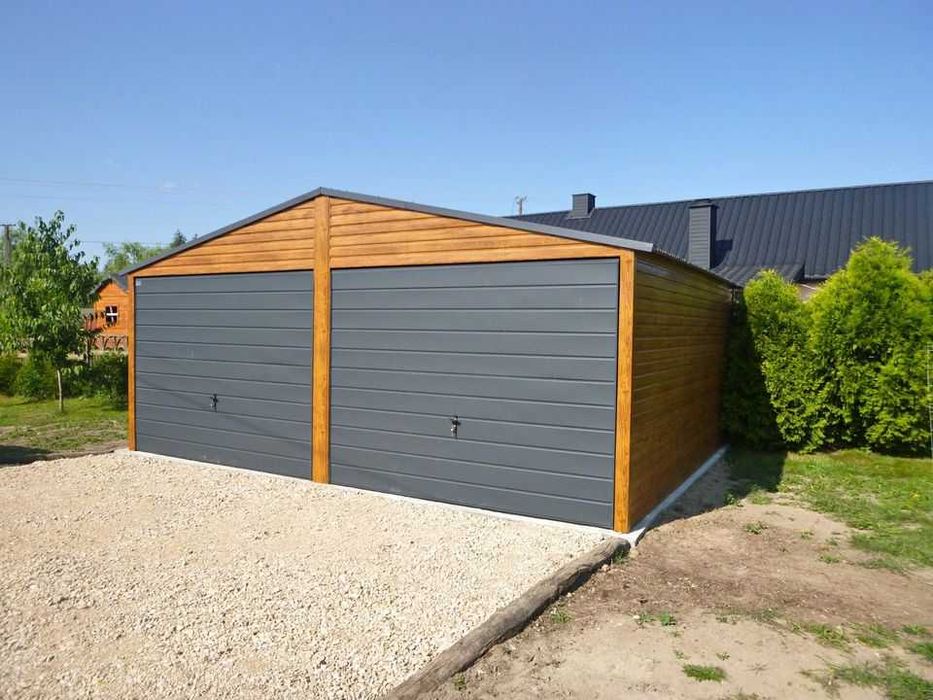 Garaż blaszany 6x5 PREMIUM inne wymiary