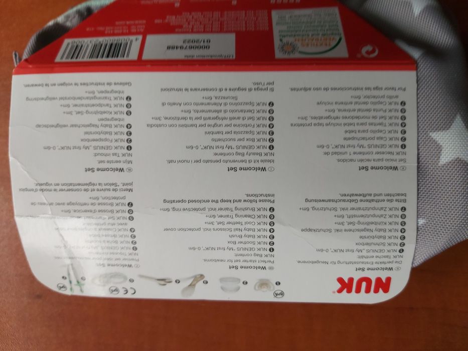 Kosmetyczka dla dziecka Nuk z kompletem akcesori