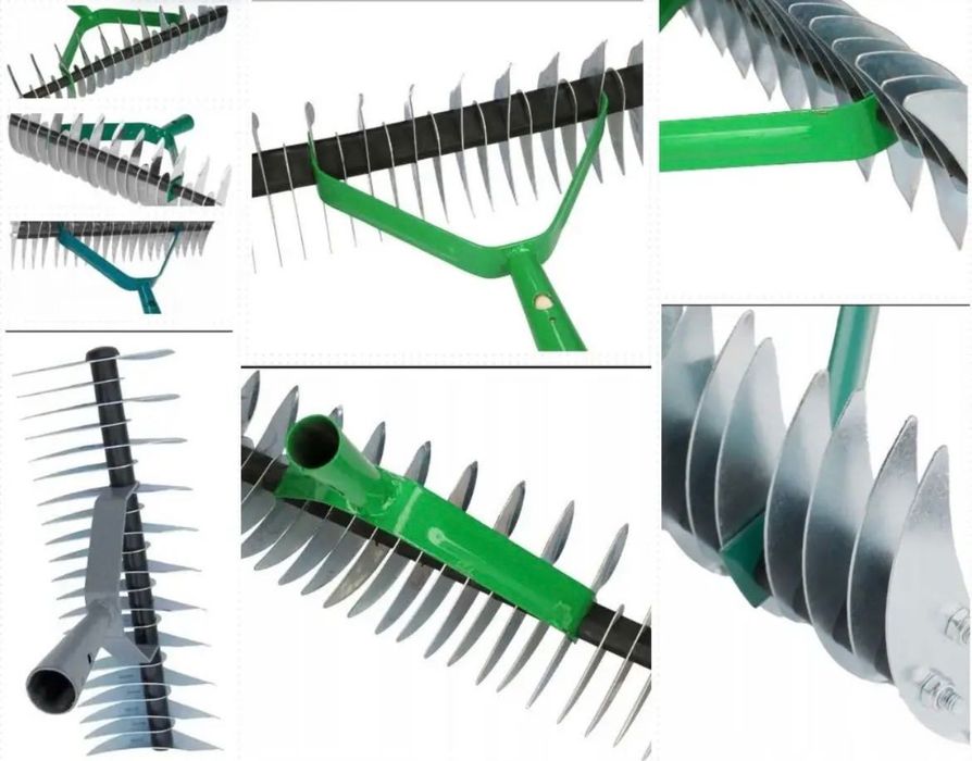 Граблі-ареаторні для газону Strend Pro 36см Словачина (без держака)