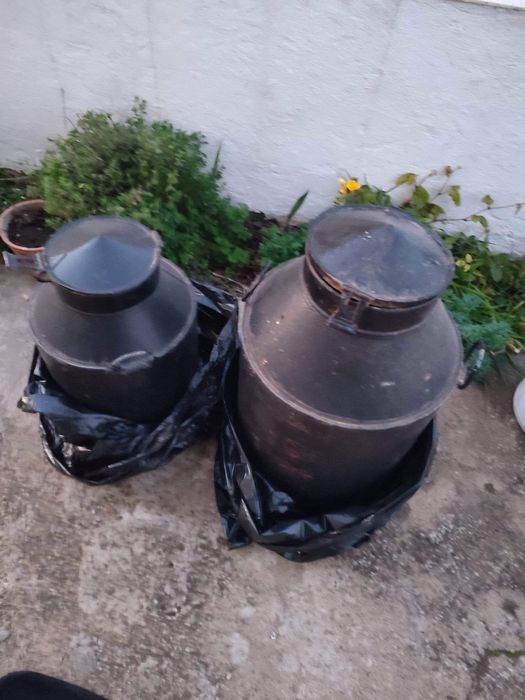 Potes para o azeite