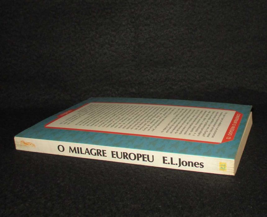 Livro O Milagre Europeu E. L. Jones