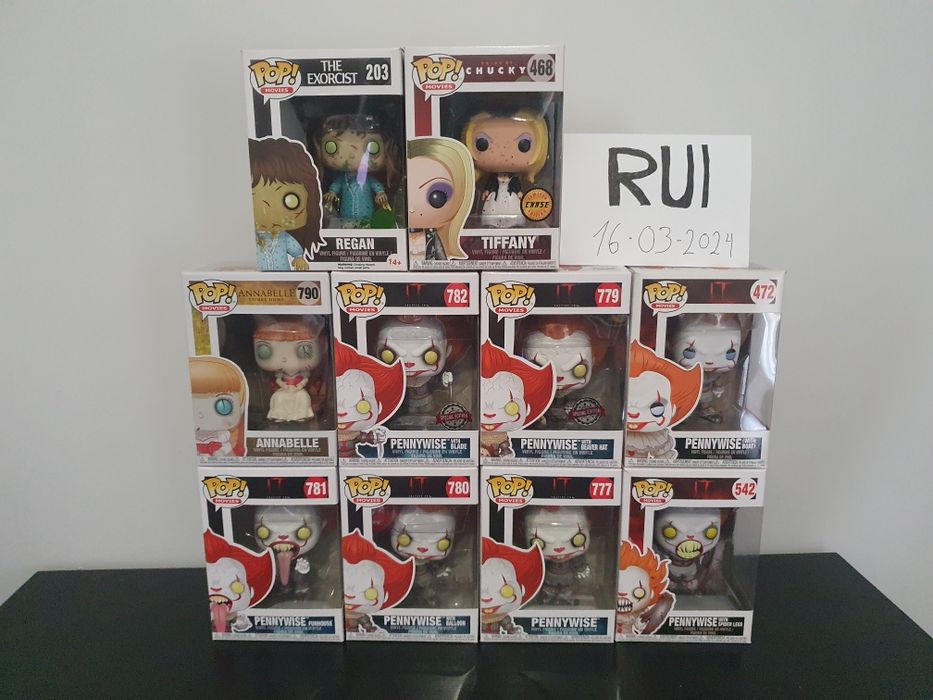 Novos Preços - Vendo Pops de Terror com Chase