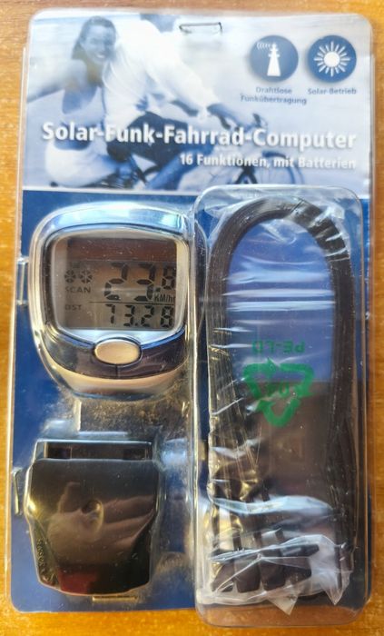Новий комп'ютер для велосипедів на сонячних батареях( Німеччина).