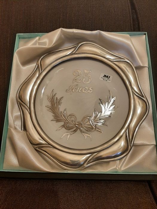 Prato de 25 anos casamento