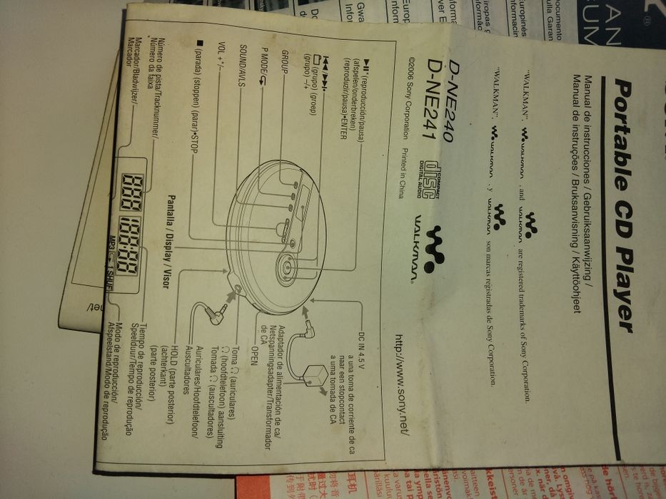 Sony Walkman CD D-NE 240