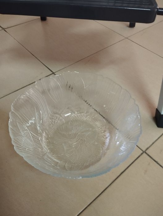 3 Saladeiras/taças em vidro