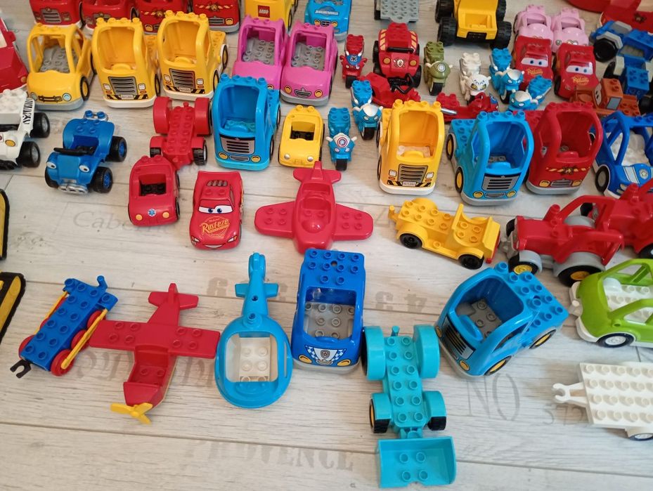 10 zł sztuka pojazdy lego duplo