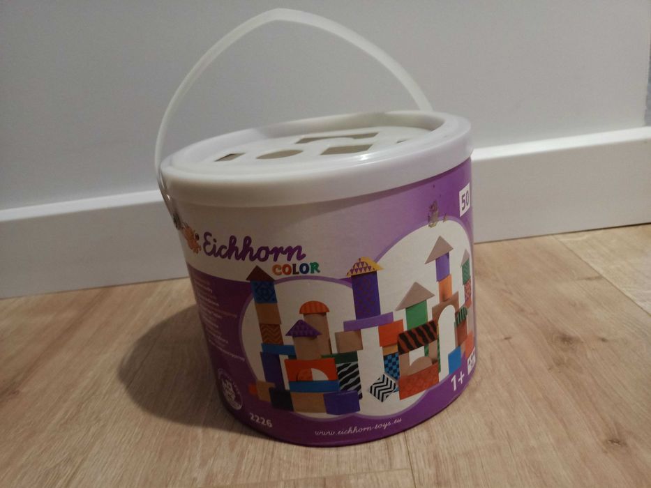 Klocki drewniane dla dzieci