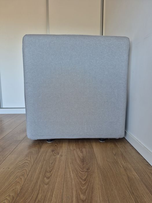 Sofá-Cama IKEA VALLENTUNA Cinza Claro | Como Novo