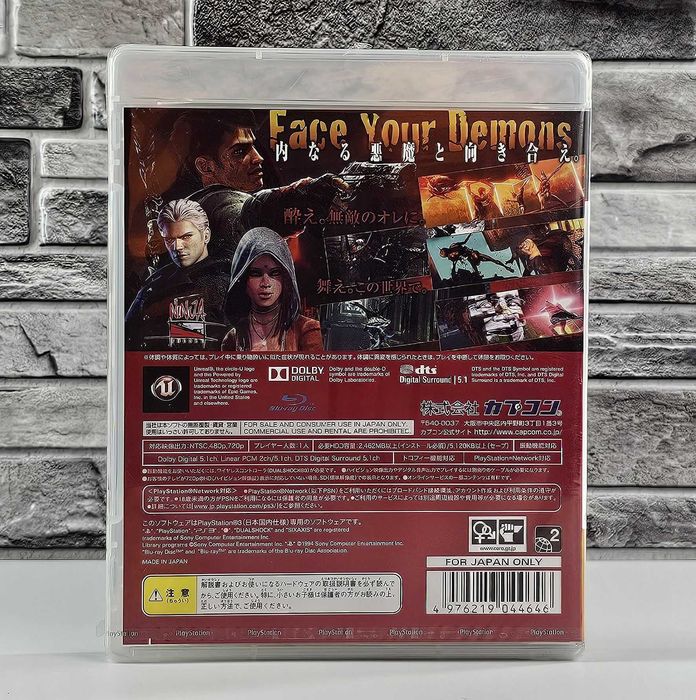 Devil May Cry Playstation 3 edycja japońska angielska wersja językowa