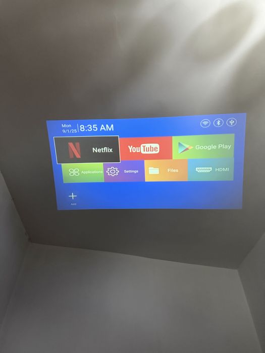HY300 pro projektor z wifi youtube wifi nowy