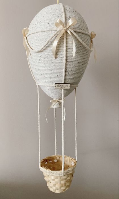 Balon makrama wisząca ozdoba do pokoju dziecka