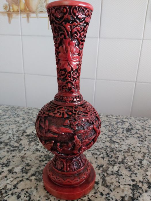 Vendo jarra em laca cinnabar Entregas em Massamá