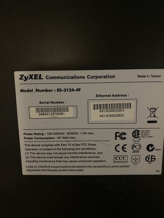 Комутатори  світчи 3СOM SUPERSTACK III 3300 (24 PORT)