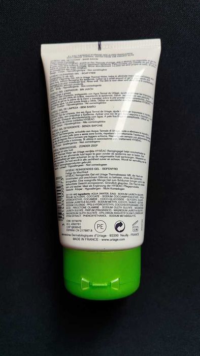 Uriage Eau Thermale Hyséac Creme de Limpeza 150 Ml (Novo)
