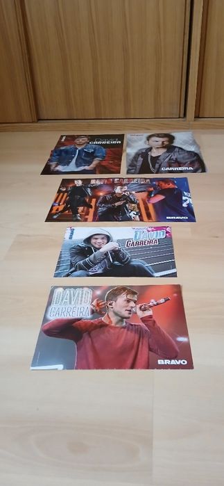 Lote posteres David Carreira