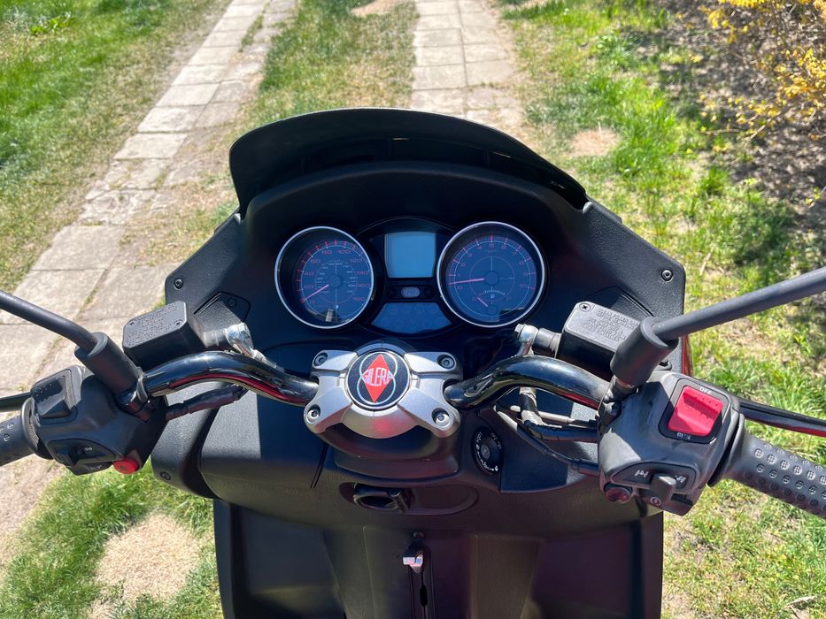 Gilera Fuoco 500 LTE na prawko kat. B