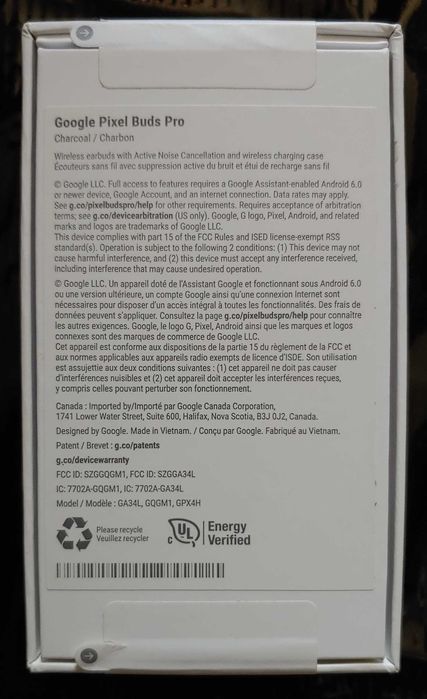 Google Pixel Buds Pro  беспроводные блютуз наушники