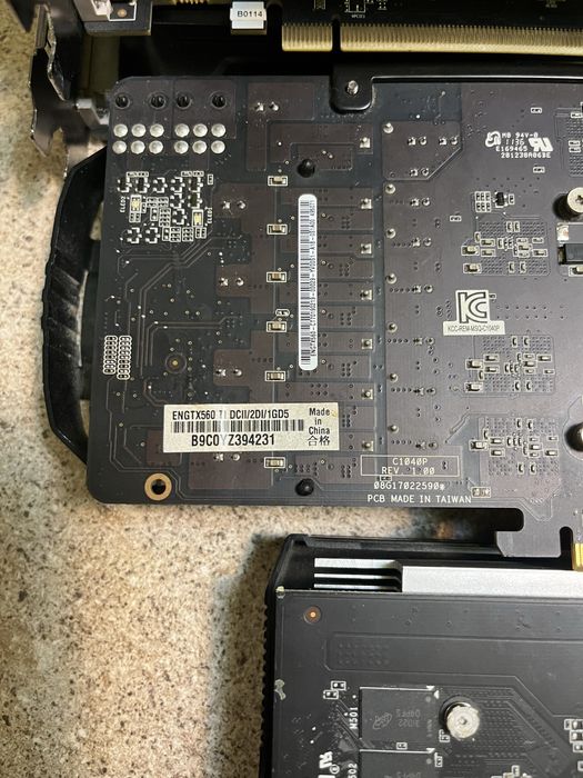 Лот з відеокартами 5шт.