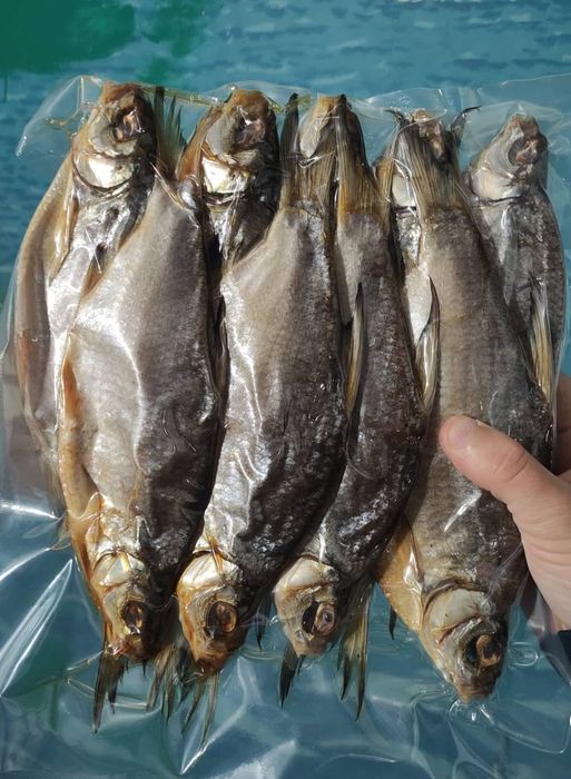 Густера вялена тарань таранка сушена риба: 250 грн. - Продукти ...