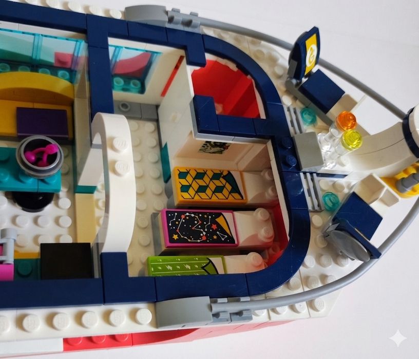 LEGO Friends 41381 Łódź ratunkowa – 100% KOMPLETNY + 2 Instrukcje