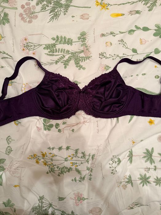 Triumph fioletowy biustonosz ladyform soft, minimizer royal purple 80e