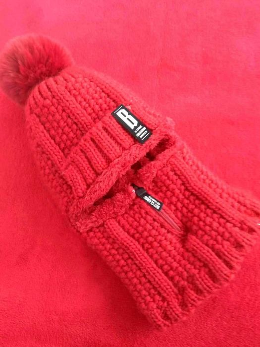 Zestaw zimowy 3 sztuki CZAPKA NOWA  Promocja