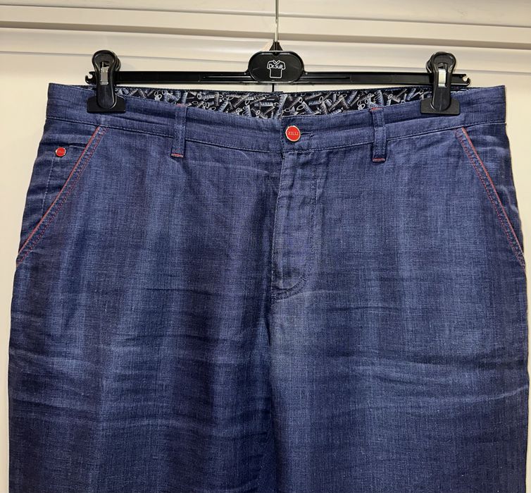 Льняные штаны-брюки Zilli