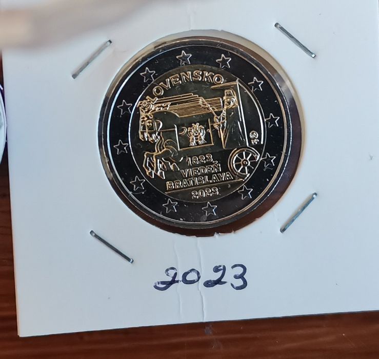 Moeda comemorativa de 2€ - Eslováquia 2023
