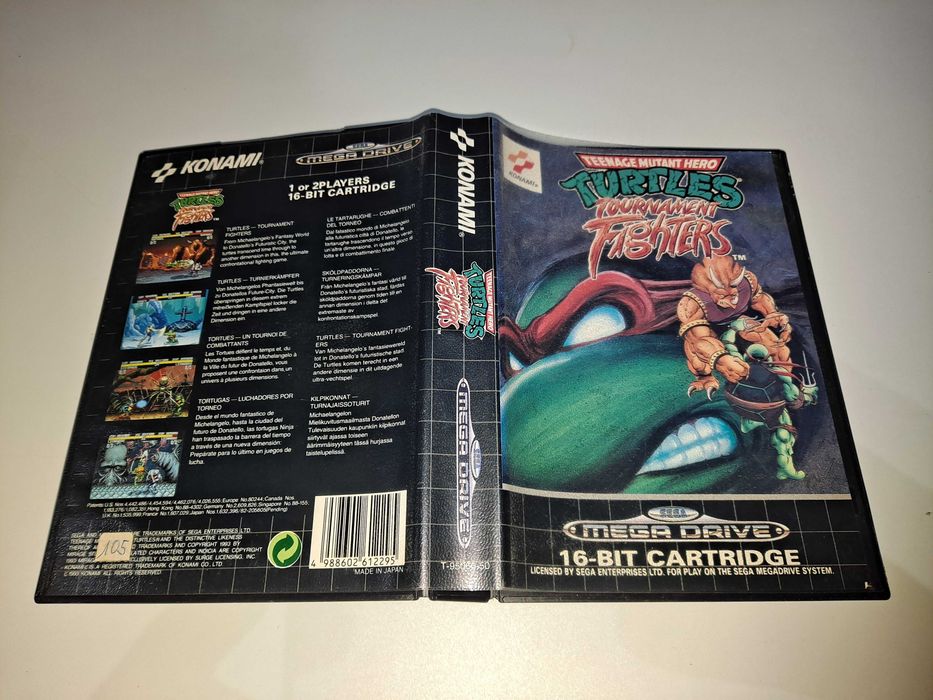 Turtles Tournament Fighters - Sega Megadrive Mega Drive