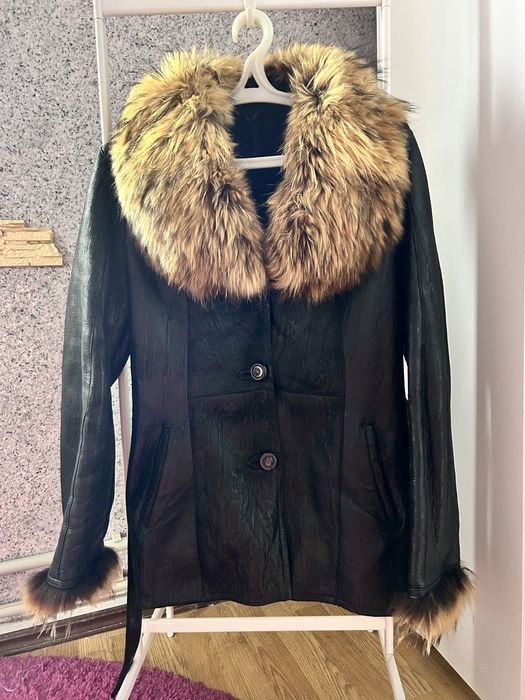 Дублянка з хутром песця