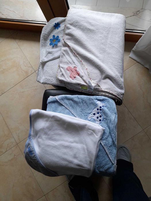 Conjunto de  toalhas para bebe