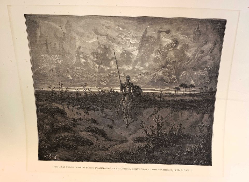 Gravuras Dom Quixote de la Mancha Gustave Doré H. PIsan 1866 2