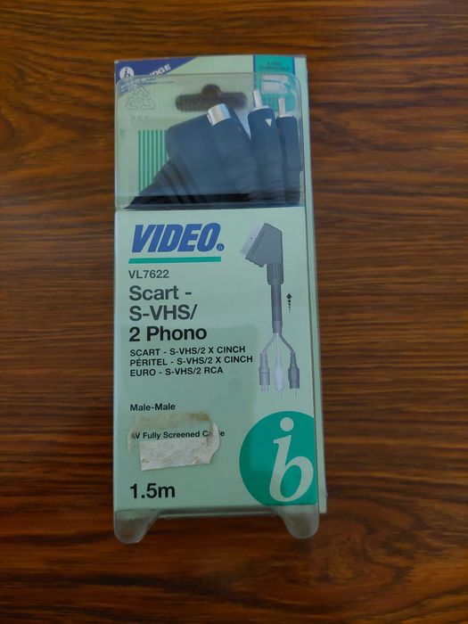 Bandridge S-Video + 2xRCA to SCART Cable, 1.5 m64751434488322123