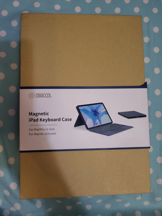 Магнитный чехол клавиатура для iPad