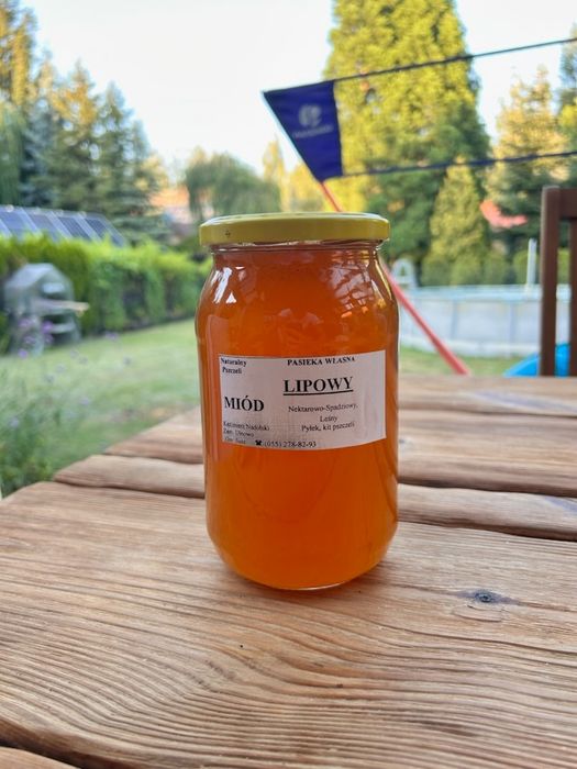 Miód  lipowy  0,9l