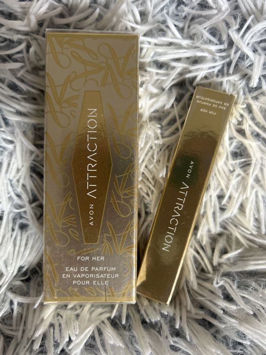 Zestaw 2x perfuny avon Attraction 30ml + perfumetka