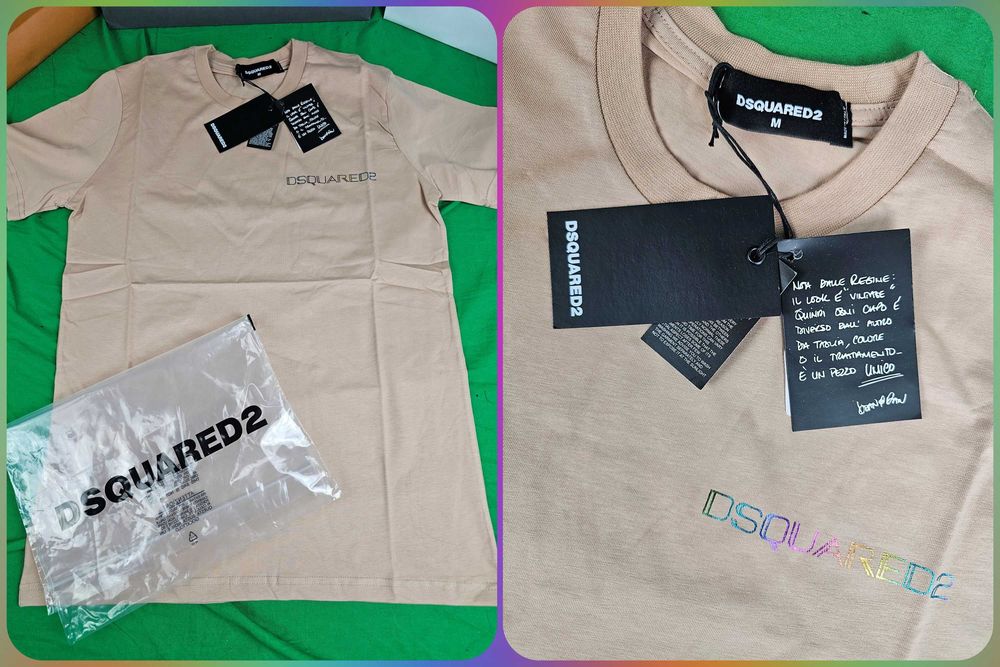 Koszulka męska paul shark polo dsq t-shirt balen nowość
